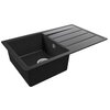 Zlewozmywak TEKA Comfort 45 B-TQ 115350001 Onyx Głębokość [cm] 44