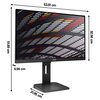 Monitor AOC 24P1 23.8" 1920x1080px IPS Przeznaczenie Do domu i biura