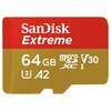 Karta pamięci SANDISK Extreme micro SDXC 64GB Klasa prędkości Klasa 10