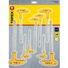 Zestaw kluczy torx TOPEX 335D968 (9 elementów) Rodzaj Zestaw kluczy Torx