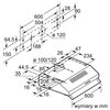 Okap BOSCH DUL62FA51 Stalowy 250m3/h 68dB klasa D Poziom hałasu [dB] 68