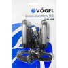 Zestaw lampek rowerowych VÖGEL VLM-408 Tryby pracy Miganie