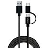 Kabel USB - Micro USB/USB-C SAVIO CL-128 1 m