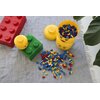 Pojemnik na LEGO duża głowa Dziewczynka Oczko Żółty 40321727 Przedział wiekowy 3+