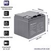 Akumulator QOLTEC 53035 45Ah 12V Pojemność wg. temperatury -15 °C - 65%