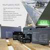 Akumulator QOLTEC 53035 45Ah 12V Pojemność wg. temperatury 0 °C - 85%