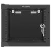 Szafa RACK LANBERG 10" 4U WF10-2304-10B 280 x 310 mm, Wisząca Czarny