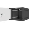Szafa RACK LANBERG 10" 4U WF10-2304-10B 280 x 310 mm, Wisząca Czarny Głębokość [mm] 310