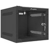 Szafa RACK LANBERG 10" 4U WF10-2304-10B 280 x 310 mm, Wisząca Czarny Standard 10"