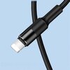 Kabel USB - Lightning/Micro USB/USB-C USAMS U5 US-SJ219 3w1 10W 1.5 m Czarny Obsługiwane zasilanie [W] do 10