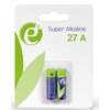 Baterie A27 V27A GEMBIRD Super Alkaline (2 szt.)