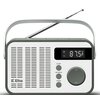 Radio ELTRA Oliwia Biało-szary Zakresy fal radiowych FM