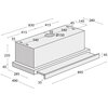 Okap CONCEPT OPV3890 Inox 620m3/h 68dB klasa A Szerokość [cm] 89.5