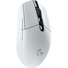 Mysz LOGITECH G305 LightSpeed Biały Komunikacja z komputerem Bezprzewodowa
