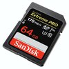 Karta pamięci SANDISK Extreme Pro SDXC 64GB Klasa prędkości Klasa 10