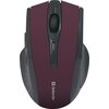 Mysz DEFENDER Accura MM-665 Bordowy