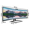 Monitor PHILIPS 499P9H 48.8" 5120x1440px Curved Przeznaczenie Do domu i biura