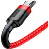 Kabel USB - Micro USB BASEUS Cafule 1 m Czerwony Gwarancja 24 miesiące