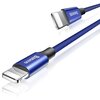 Kabel USB - Lightning BASEUS Yiven 1.2 m Niebieski Długość [m] 1.2