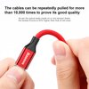 Kabel USB - Lightning BASEUS Yiven 2A 1.8 m Czerwony Długość [m] 1.8