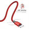 Kabel USB - Lightning BASEUS Yiven 2A 1.8 m Czerwony Dedykowany model Urządzenia z wejściem Lightning
