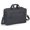 Torba na laptopa RIVACASE Tegel 8455 17.3 cali Czarny Materiał wodoodporny Tak