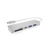 Hub ICY BOX IB-HUB1413-CR USB Typu C 3.2 Gen. 1, Pasywny Interfejs USB Typu C 3.2 Gen. 1