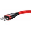 Kabel USB - Lightning BASEUS Cafule 0.5 m Czerwony Złącze 1 USB-A