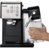 Ekspres BREVILLE Prima Latte II VCF108X Funkcje Filtr, Regulacja ilości zaparzanej kawy, Spienianie mleka, Wskaźnik poziomu wody