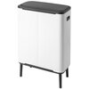 Kosz na śmieci BRABANTIA Bo Touch Hi 130601 60L Biały Liczba komór 2