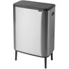 Kosz na śmieci BRABANTIA Bo Touch Hi 130649 60L Srebrny Liczba komór 2