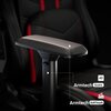 Fotel DIABLO CHAIRS X-Ray (XL) Czarno-czerwony Odchylenie [stopnie] 90 - 150