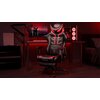 Fotel DIABLO CHAIRS X-Ray (XL) Czarno-czerwony Podnóżek Nie