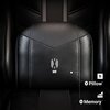 Fotel DIABLO CHAIRS X-Ray (XL) Czarno-Szary Zagłówek Tak