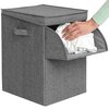 Kosz na pranie BRABANTIA 120442 LaundryToGo 35 l Grafitowy Kolor Grafitowy