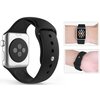 Pasek TECH-PROTECT IconBand do Apple Watch 4/5/6/7/8/9/SE/Ultra (42/44/45/49mm) Czarny Materiał TPU
