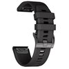 Pasek TECH-PROTECT Smooth do Garmin Fenix 5/6/6 Pro/7 Czarny Materiał TPU