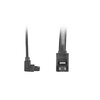 Kabel SATA - SATA LANBERG CA-SASA-13CU-0050-BK 0.5 m Złącza SATA (7-pin) żeński (kątowy) - SATA (7-pin) żeński