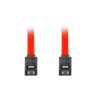 Kabel SATA - SATA LANBERG CA-SASA-14CU-0030-R 0.3 m Złącza 2x SATA (7-pin) żeński