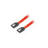 Kabel SATA - SATA LANBERG CA-SASA-14CU-0030-R 0.3 m Zastosowanie Dane
