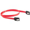 Kabel SATA - SATA LANBERG CA-SASA-14CC-0050-R 0.5 m Złącza 2x SATA (7-pin) żeński