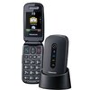 Telefon PANASONIC KX-TU466EXBE Czarny Wyświetlacz 2.4", 320 x 240px, TFT