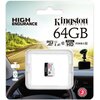 Karta pamięci KINGSTON Endurance microSDXC 64GB Adapter w zestawie Nie