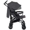 Wózek dziecięcy LIONELO Irma Black Dark Grey Czarny Maksymalna waga dziecka [kg] 15