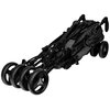 Wózek dziecięcy LIONELO Irma Black Dark Grey Czarny Rodzaj Spacerowy