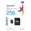 Karta pamięci ADATA microSDXC 256GB Premier Adapter w zestawie Tak