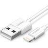 Kabel USB - Lightning  MFI UGREEN US155 2m Biały