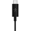 Kabel USB-C - Jack 3.5 mm BELKIN F7U079BT03-BLK 0.9m Typ USB-C - Jack 3.5mm