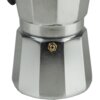 Kawiarka PEDRINI Brillant 6TZ Stalowo-czarny 300 ml Przeznaczenie do kuchenek Ceramicznych