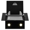 Okap AMICA OKM6241S Czarny Oświetlenie LED